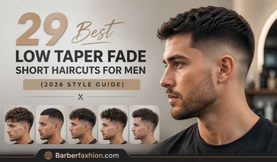 29 Best Low Taper Fade Short Haircuts for Men (2026 Style Guide)