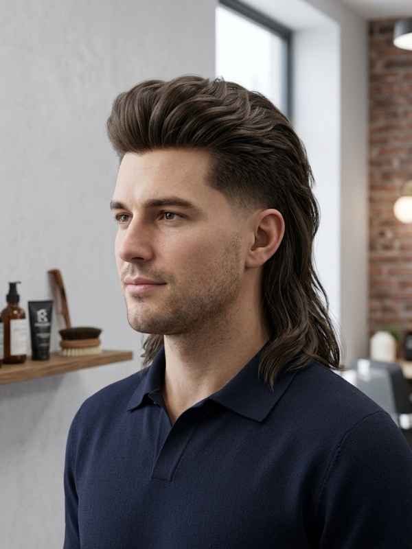 Classic Burst Mullet