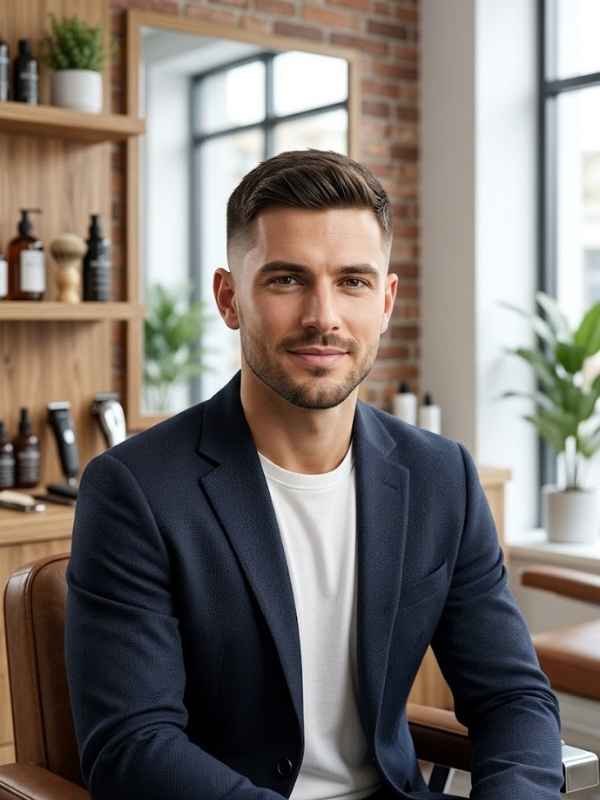 Low Taper Fade Styles for Short Straight Hair