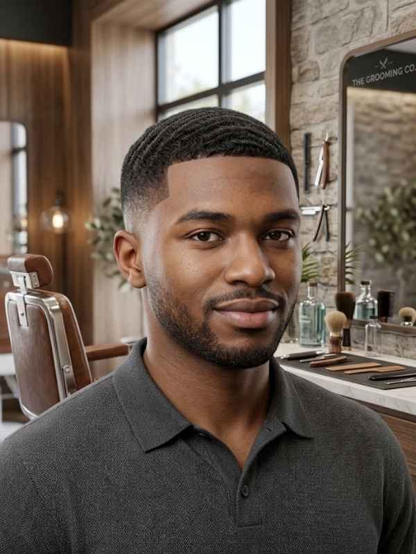Low Taper Fade Styles for Short Wavy Hair