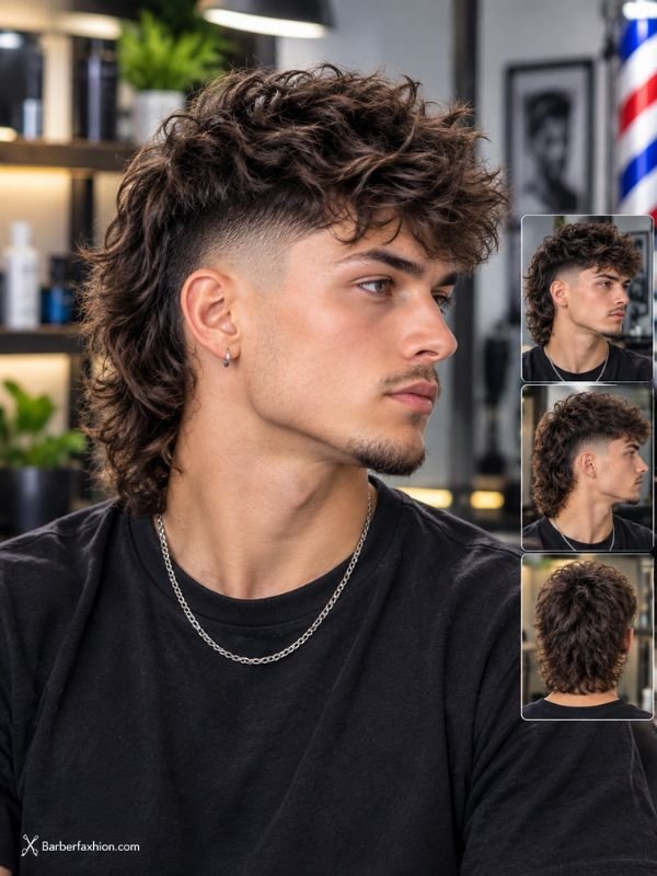 Best Way to Style a Mid Fade Mullet
