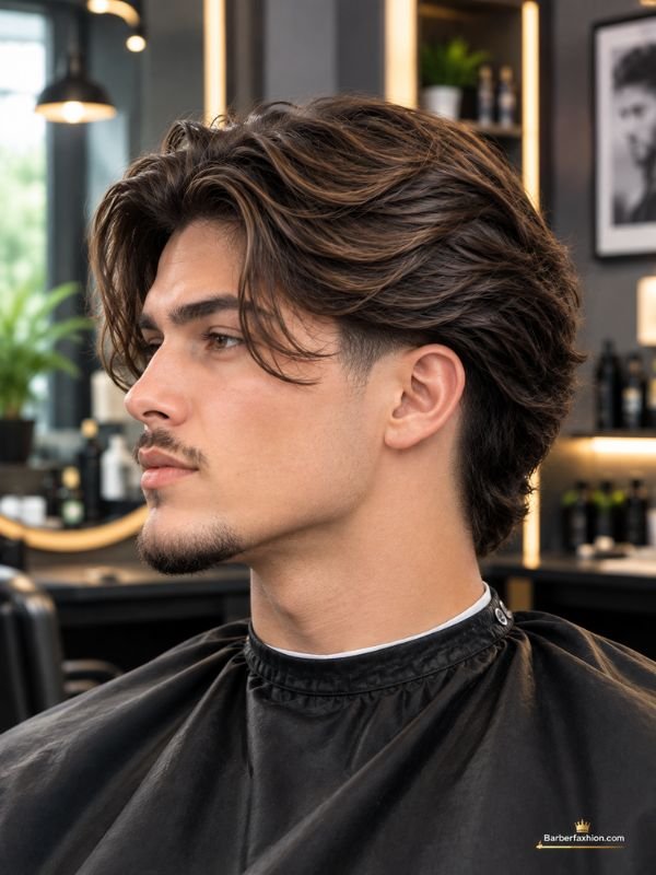 Classic Long Hair Low Taper