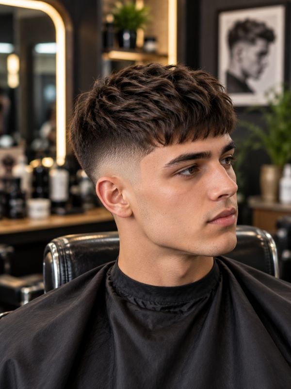 Clean French Crop Low Fade