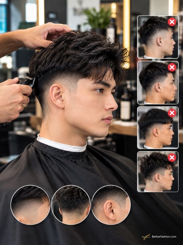 Common Mistakes to Avoid With a Mid Taper Fade on Straight Hair