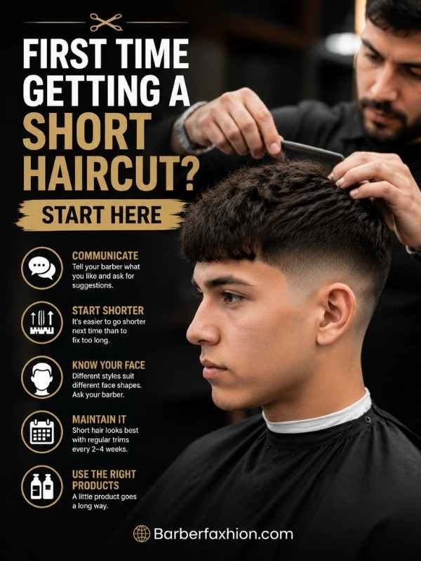 First Time Getting a Short Haircut Start Here