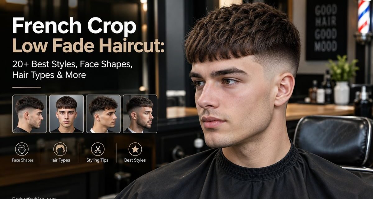 French Crop Low Fade Haircut: 20+ Best Styles, Face Shapes, Hair Types & More