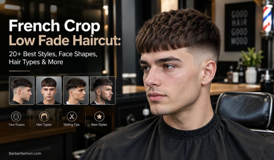 French Crop Low Fade Haircut: 20+ Best Styles, Face Shapes, Hair Types & More