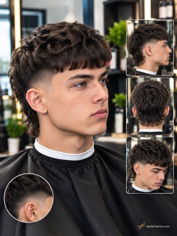  French Crop Low Taper Mullet