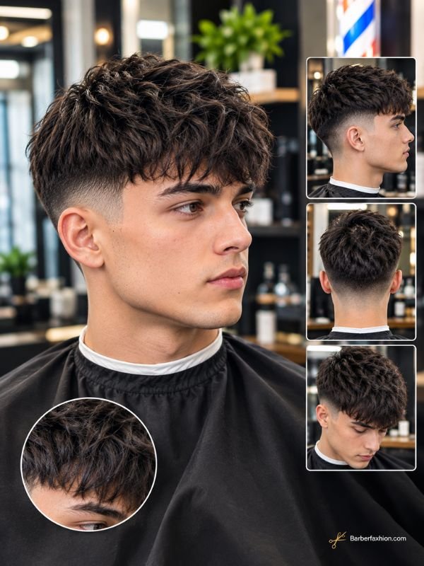 French Crop With Textured Fringe
