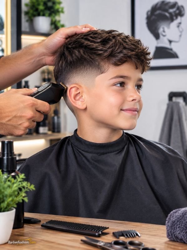 How Do You Maintain a Low Taper Fade for Kids at Home?