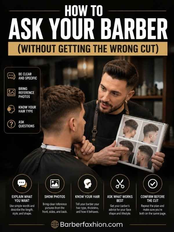 How to Ask Your Barber (Without Getting the Wrong Cut)