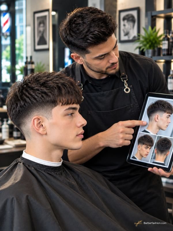 How to Ask Your Barber for a French Crop Low Taper