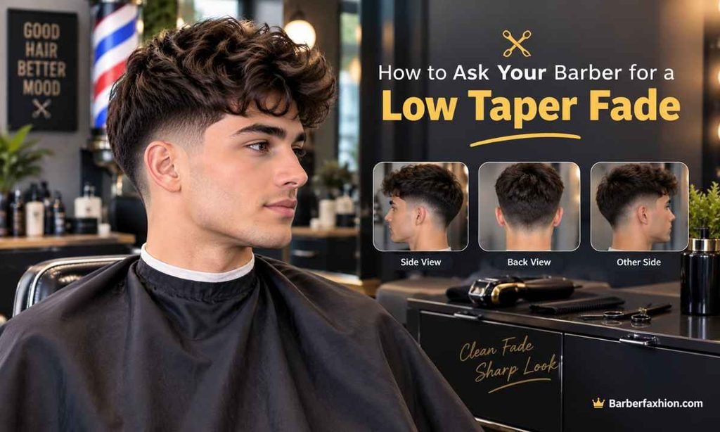 How to Ask Your Barber for a Low Taper Fade