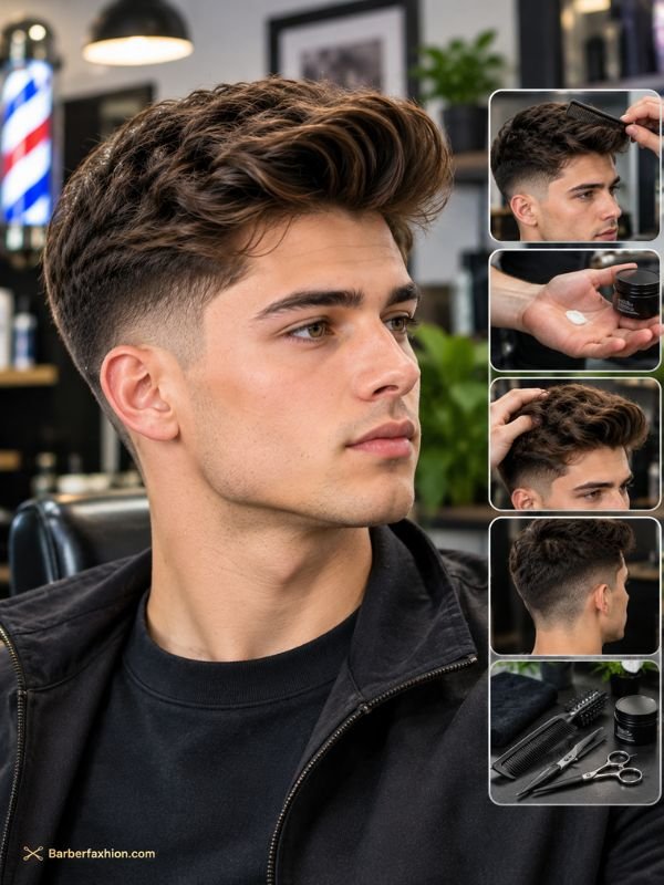 How to Maintain a Low Taper Quiff
