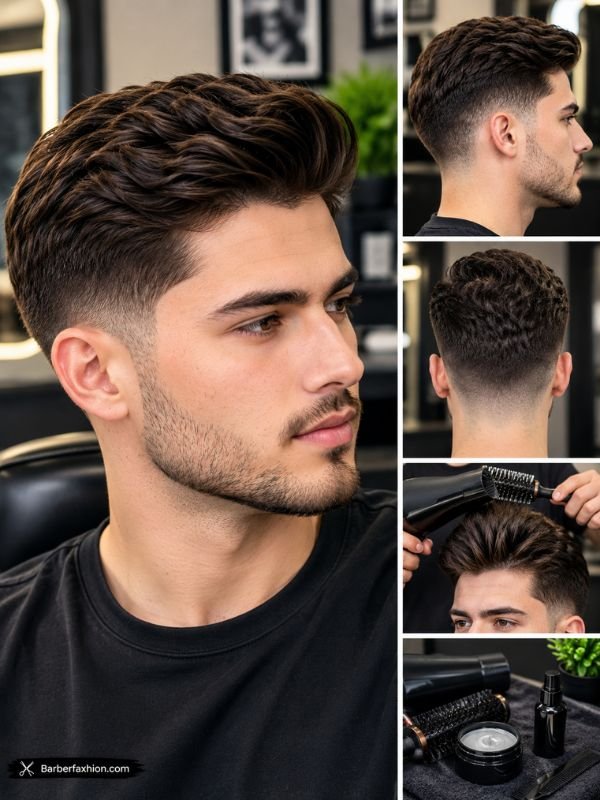 How to Style a Classic Taper Haircut