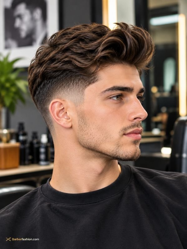  Long Low Taper Quiff