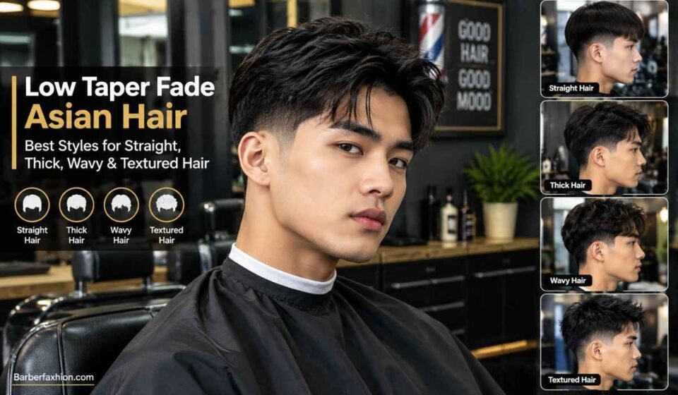 Low Taper Fade Asian Hair Best Styles for Straight, Thick, Wavy & Textured Hair