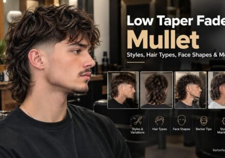 Low Taper Fade Mullet: Styles, Hair Types, Face Shapes & More