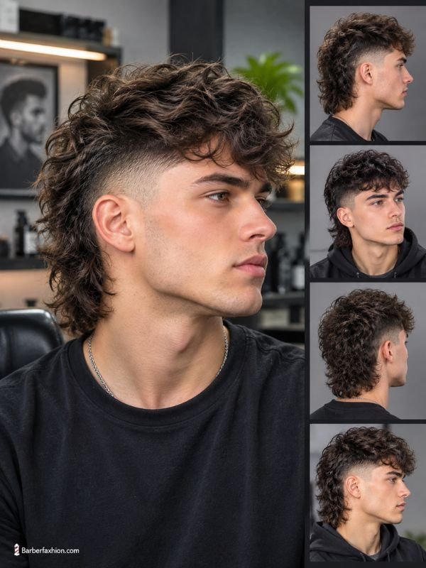 Mid Fade Mullet for Different Face Shapes