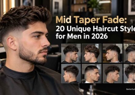 Mid Taper Fade 20 Unique Haircut Styles for Men in 2026