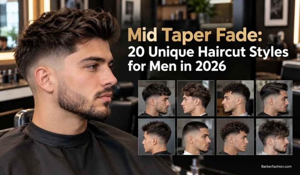 Mid Taper Fade 20 Unique Haircut Styles for Men in 2026