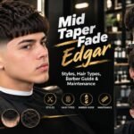Mid Taper Fade Edgar Styles, Hair Types, Barber Guide & Maintenance