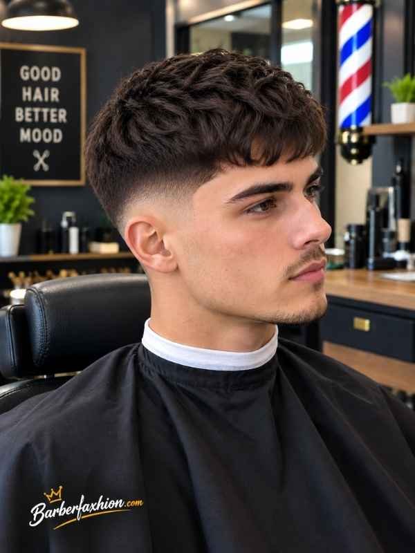 Mid Taper Fade French Crop
