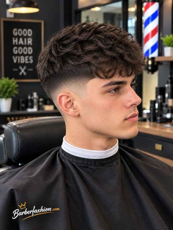 Mid TapeMid Taper Fade Textured Cropr Fade Textured Crop