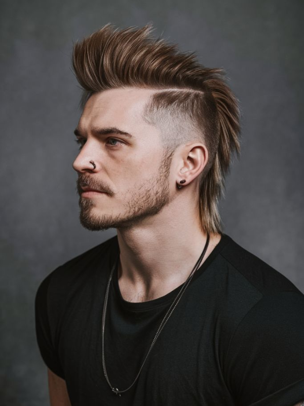 Mohawk Fringe Mullet