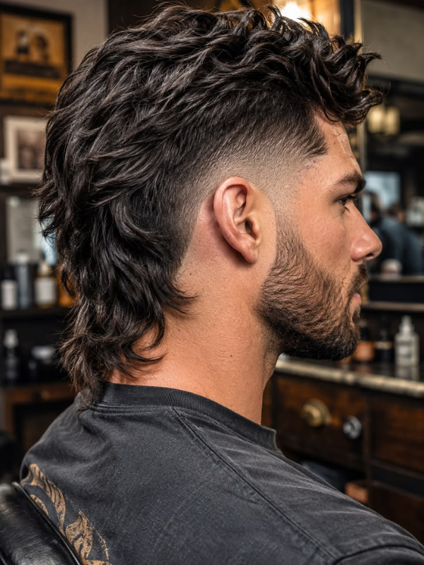 Mohawk Shag Mullet