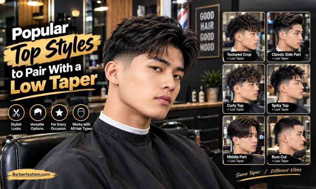 Popular Top Styles to Pair With a Low Taper