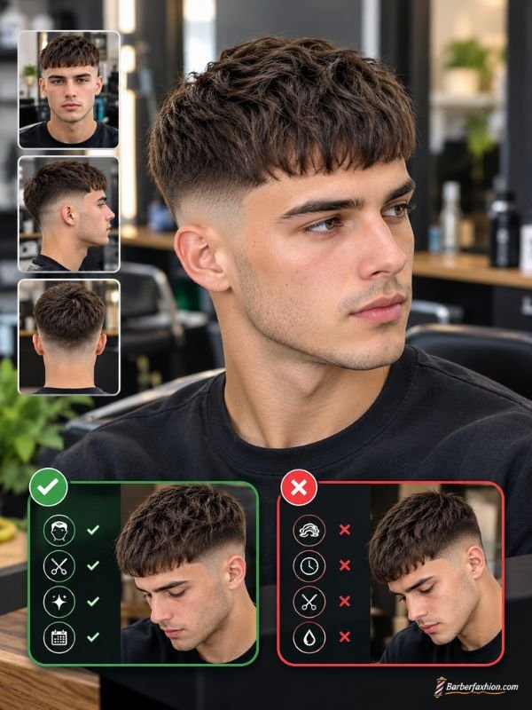 Pros and Cons of a French Crop Low Fade