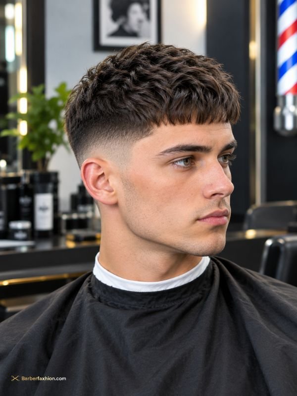 Short French Crop Low Fade