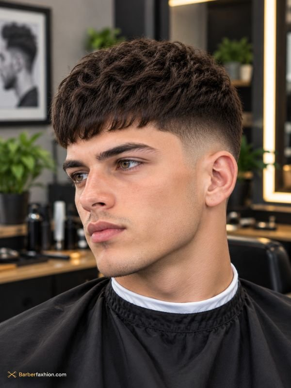 Tapered French Crop Low Fade