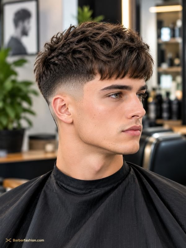 Textured French Crop Low Fade