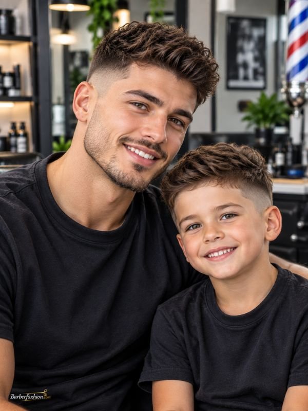 What Are the Best Father-Son Matching Low Taper Fade Ideas?