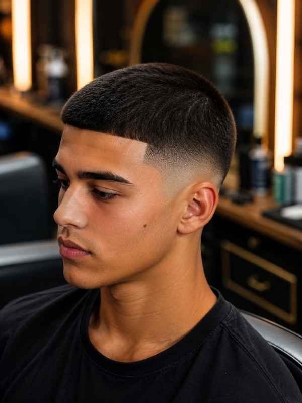 What Is a Low Taper Fade Buzz Cut