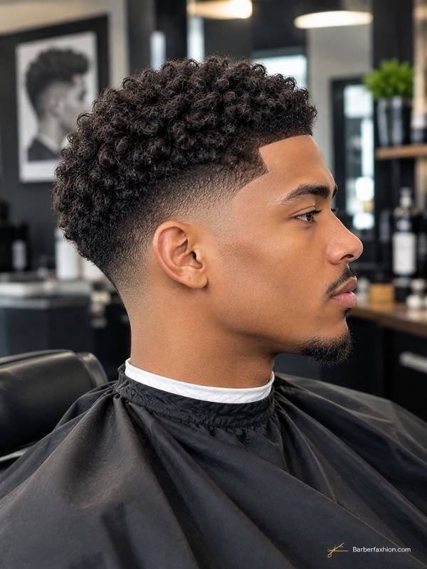 What Is a Mid Taper Fade for Black Men?
