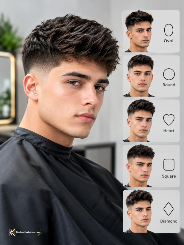 Which Face Shape Suits a Mid Taper Fade for Straight Hair Best?