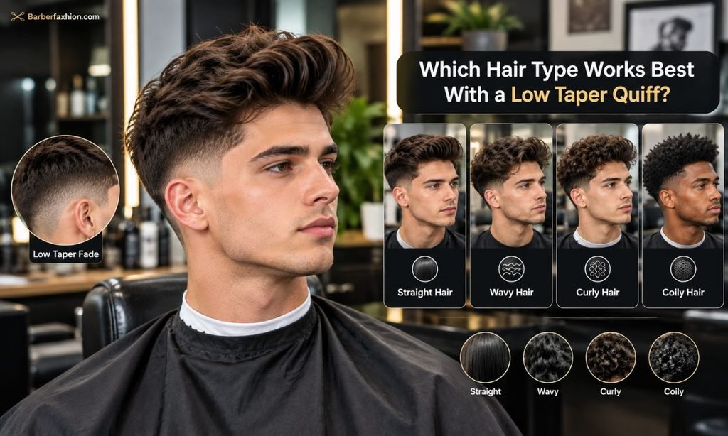 Which Hair Type Works Best With a Low Taper Quiff?