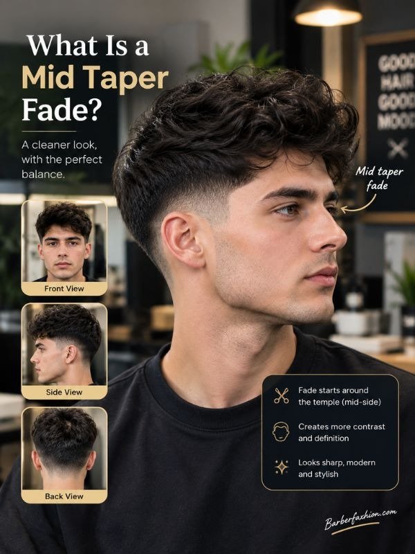 What Is a Mid Taper Fade?