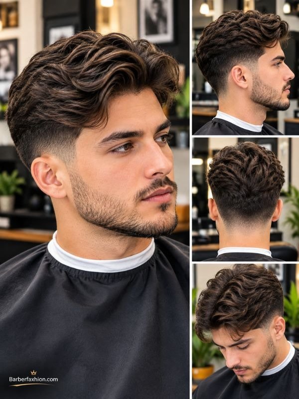 Classic Taper Haircuts With Medium-Length Hair