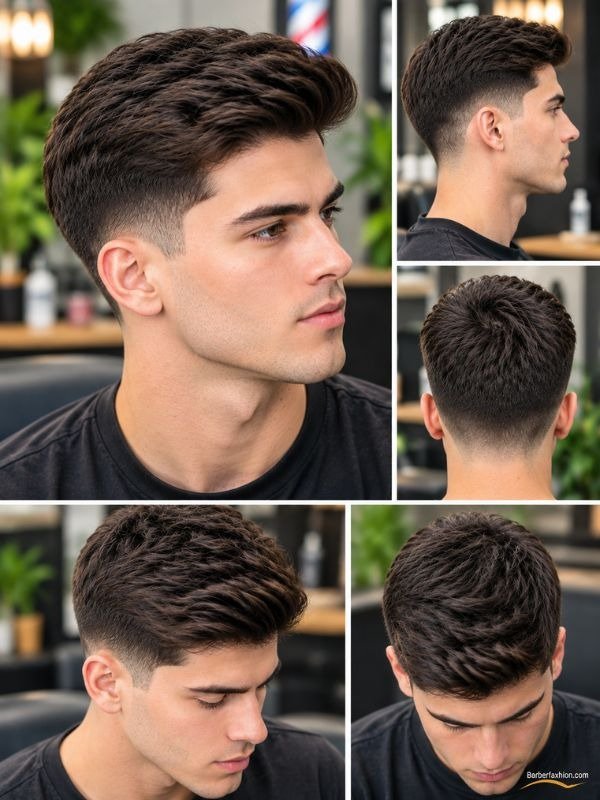 Classic Taper Styles for Thick and Straight Hair