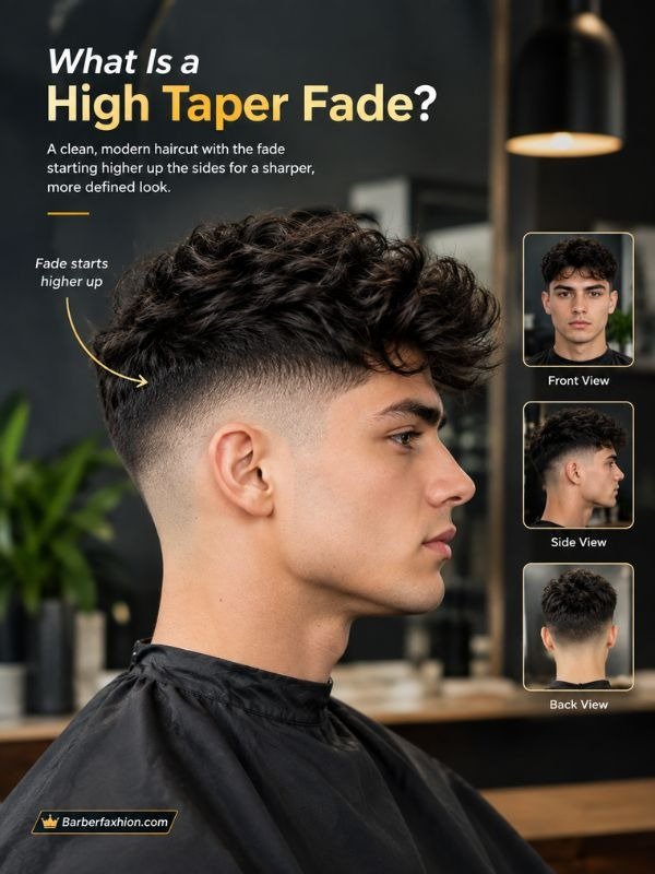 What Is a High Taper Fade?