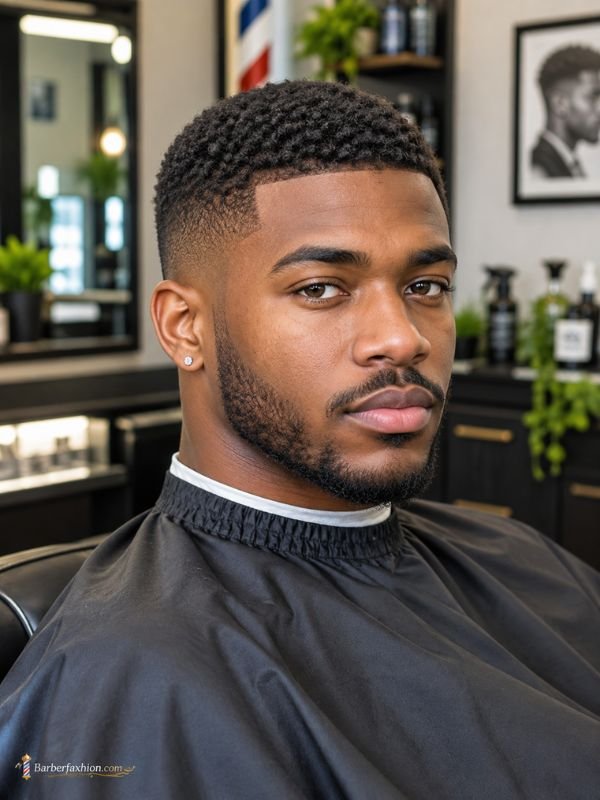 Buzz Cut for Coily Hair