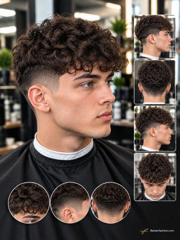 Curly French Crop With Defined Fringe