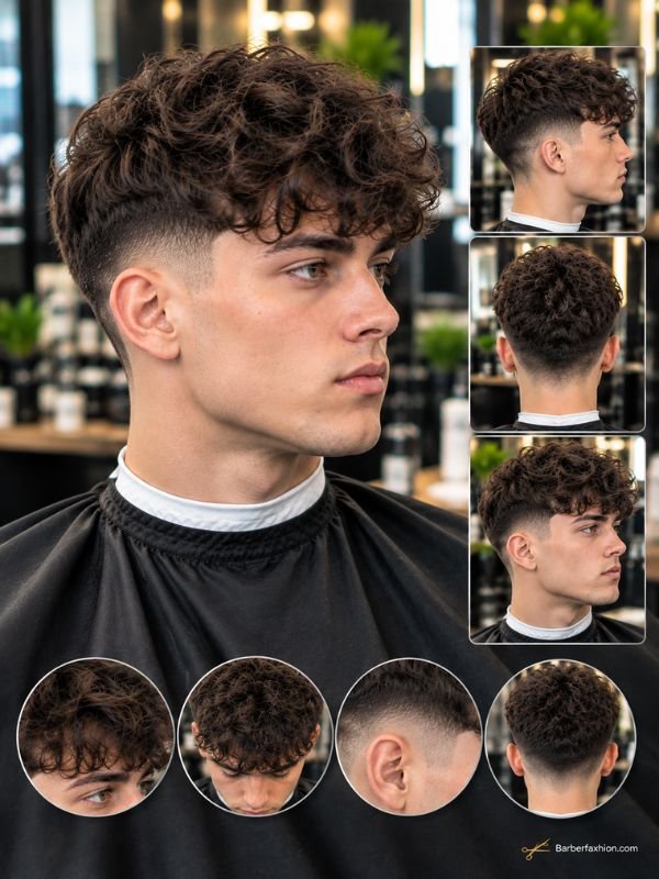 Curly French Crop With Textured Fringe