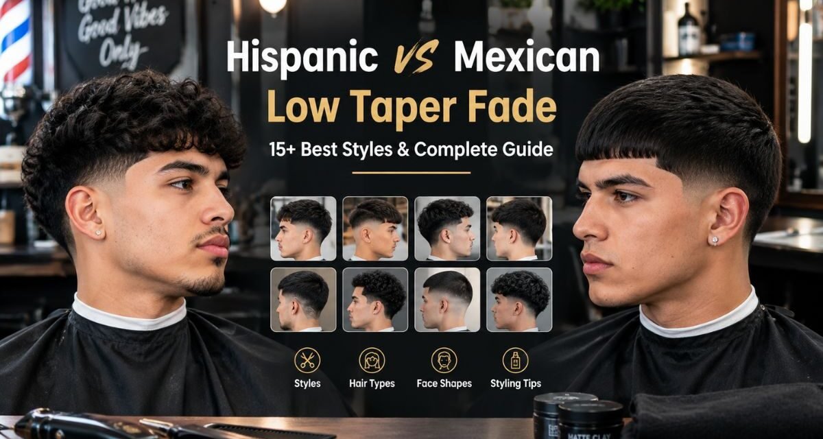 Hispanic vs Mexican Low Taper Fade: 15+ Best Styles & Complete Guide
