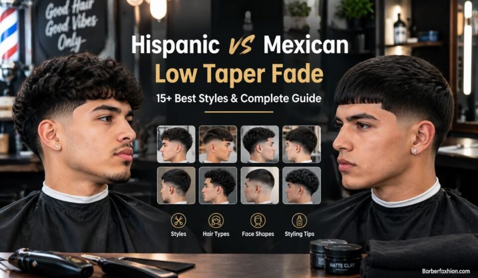 Hispanic vs Mexican Low Taper Fade: 15+ Best Styles & Complete Guide