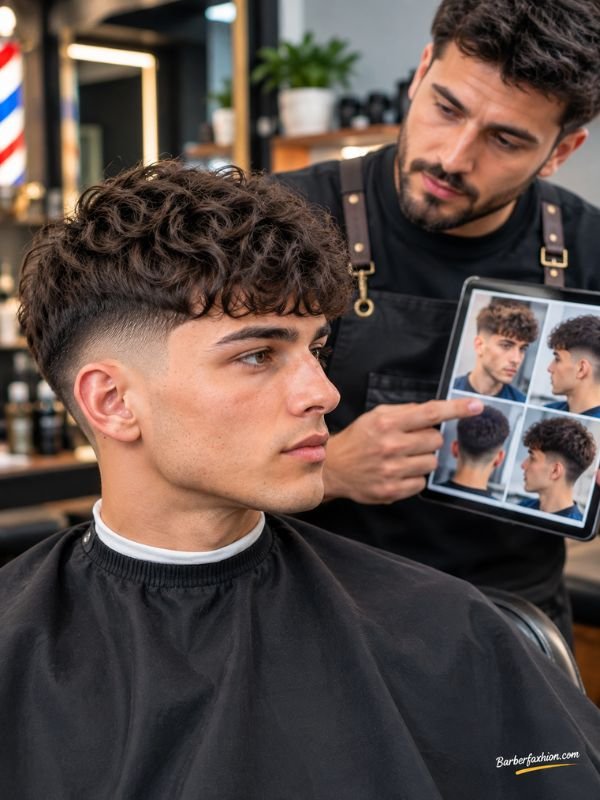 How to Ask Your Barber for a Curly French Crop